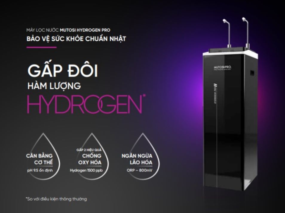 Dòng máy lọc nước Mutosi Hydrogen Pro