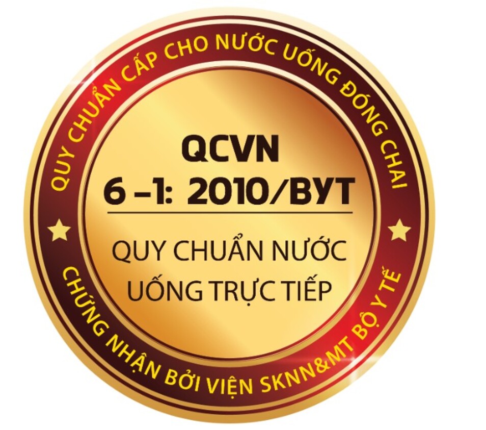 Nhãn chứng nhận nước đạt tiêu chuẩn nước sinh hoạt