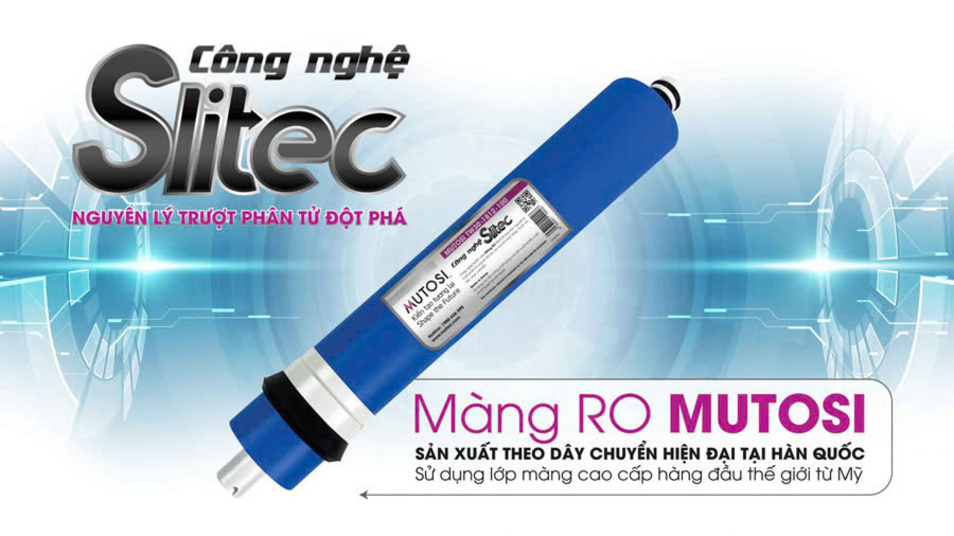 Màng RO với công nghệ Slitec