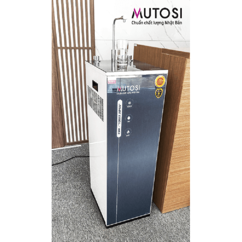Máy lọc nước Nóng - Nguội - Lạnh Mutosi hoạt động với công suất mạnh mẽ