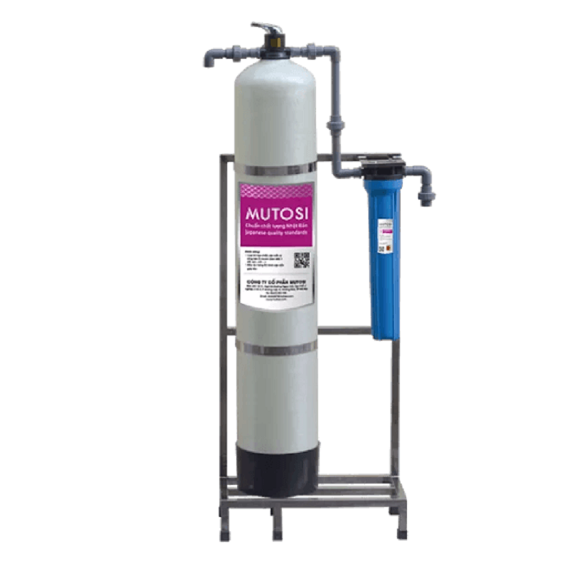 Cột lọc Mutosi hoạt động xử lý nguồn nước nhiễm tạp chất hữu cơ đem lại nguồn nước sạch và an toàn cho người dùng
