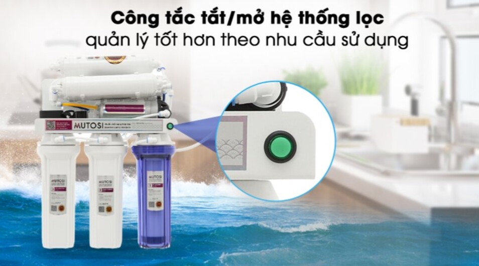 Có rất nhiều tiêu chí bạn cần nắm rõ khi mua máy lọc nước Mutosi