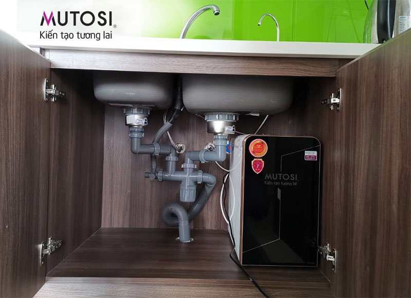 Máy lọc nước Mutosi được sản xuất theo công nghệ lõi lọc tiêu chuẩn quốc tế
