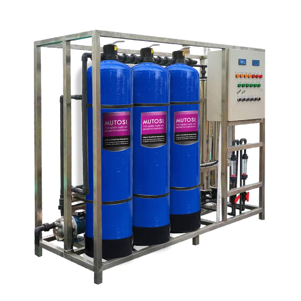 hệ thống lọc nước công nghiệp Mutosi