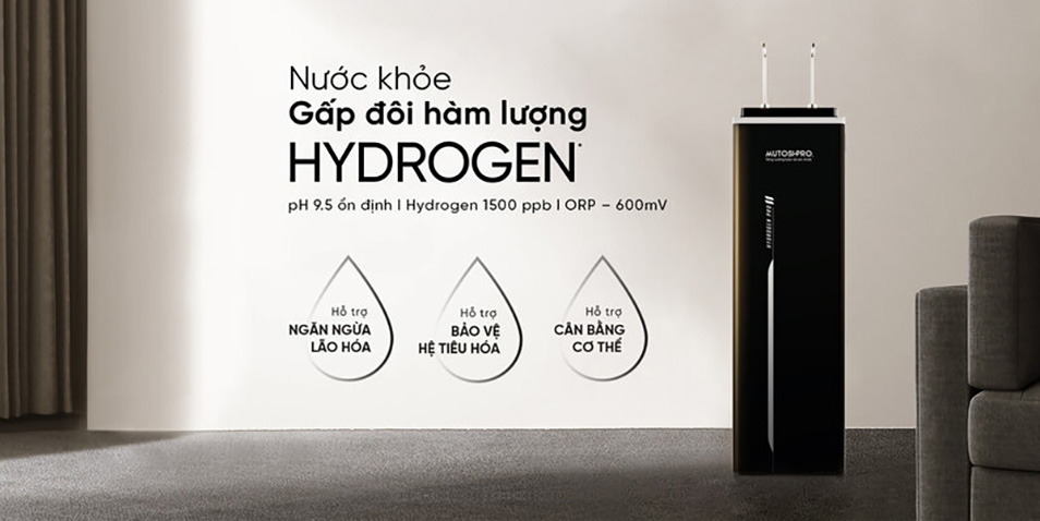 Bổ sung hàm lượng Hydrogen mỗi ngày