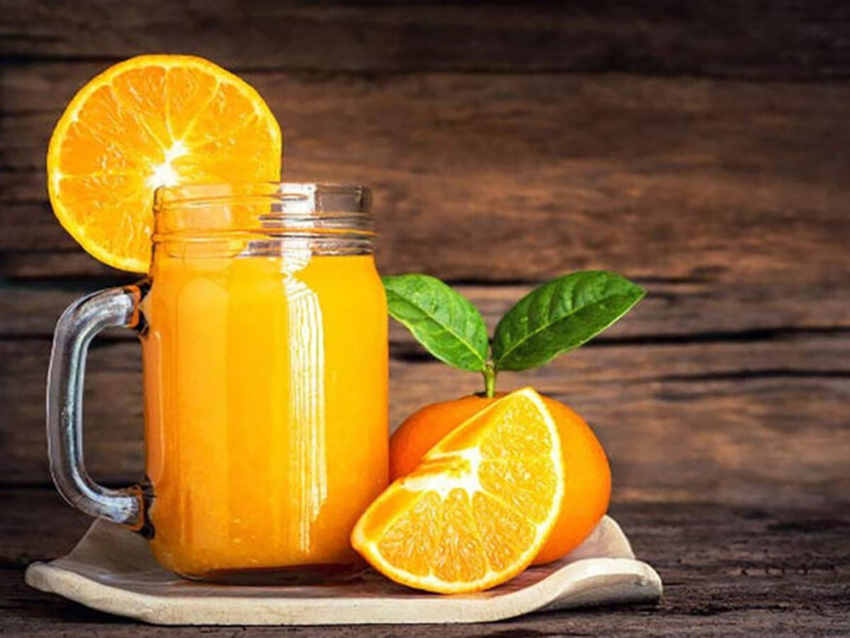 Nước cam chứa nhiều dưỡng chất tốt cho da