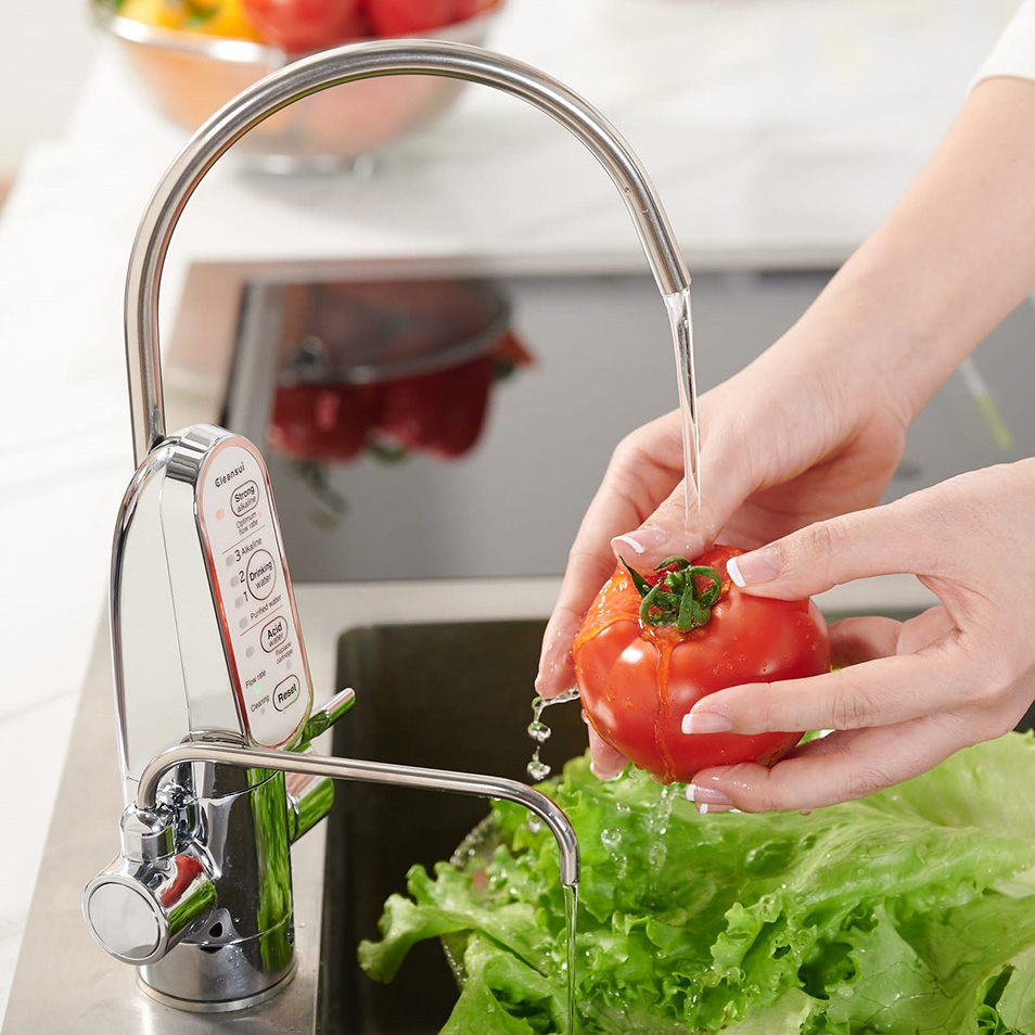 Nước ion kiềm có thể dùng để chế biến các món ăn hàng ngày