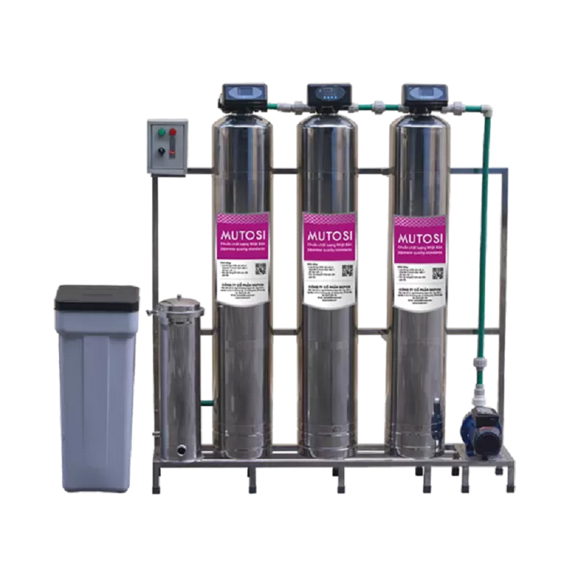 Hệ thống xử lý nguồn nước hỗn hợp phù hợp để xử lý nước bị nhiễm tạp chất hữu cơ đồng thời nhiễm cả kim loại nặng