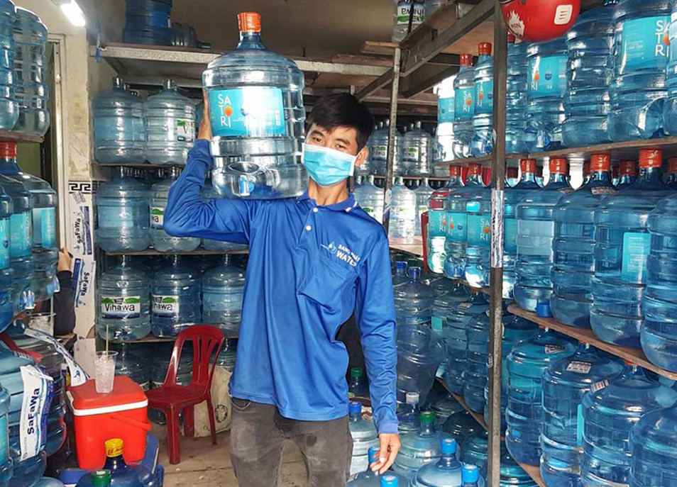 Đại lý phân phối nước với giá rẻ