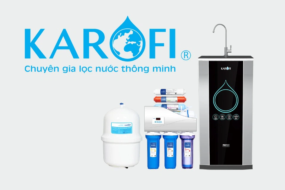 Karofi là hãng máy lọc nước chất lượng cao, giá tốt trên thị trường