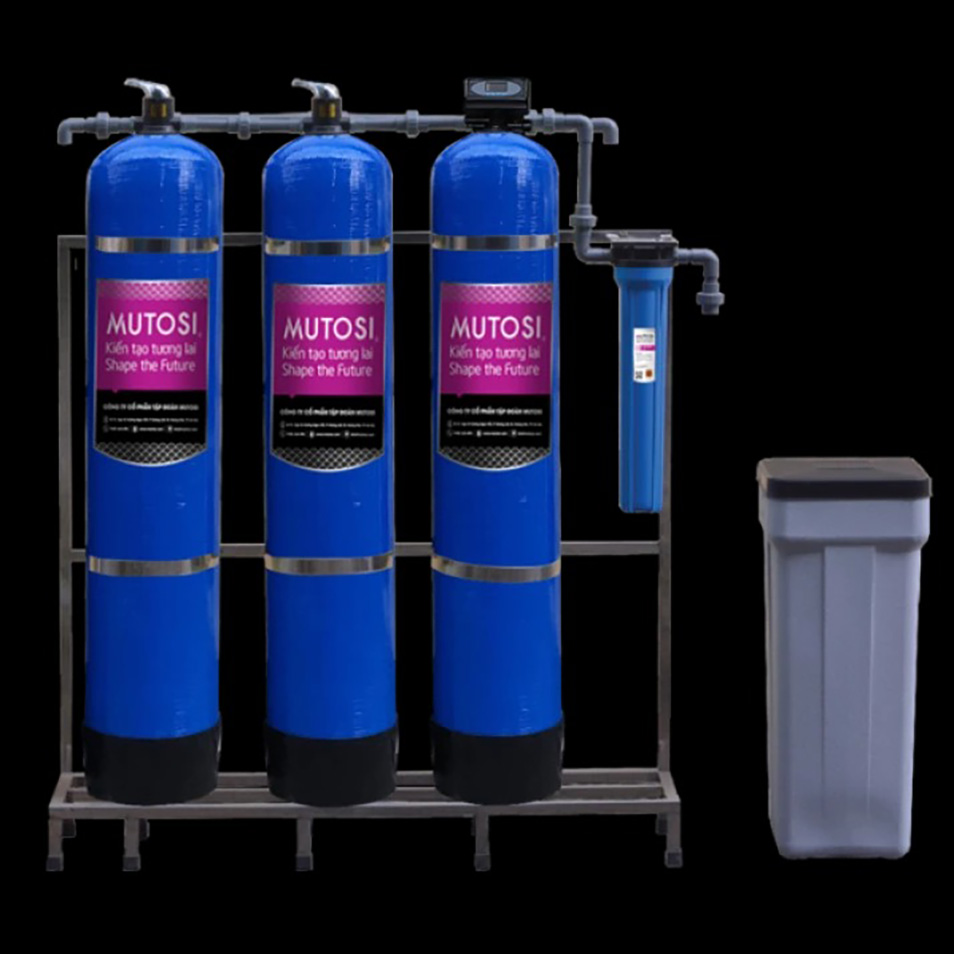 Hệ thống xử lý Nguồn nước nhiễm Kim loại nặng, tạp chất hữu cơ và đá vôi MT075-3