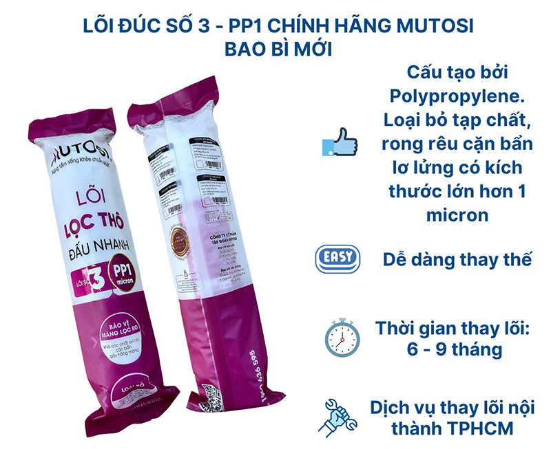 Lõi đúc số 3 được sản xuất theo phong cách Hàn Quốc tiêu chuẩn.