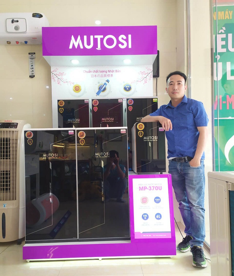 Mutosi là thương hiệu máy lọc nước được nhiều chuyên gia và khách hàng tin dùng
