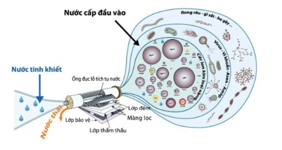 Màng lọc thẩm thấu ngược RO