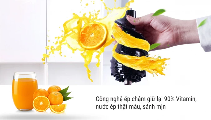 Máy ép chậm MUTOSI MJ-86 công nghệ hiện đại