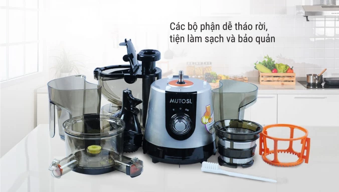 Dễ tháo máy ép chậm MUTOSI MJ-86