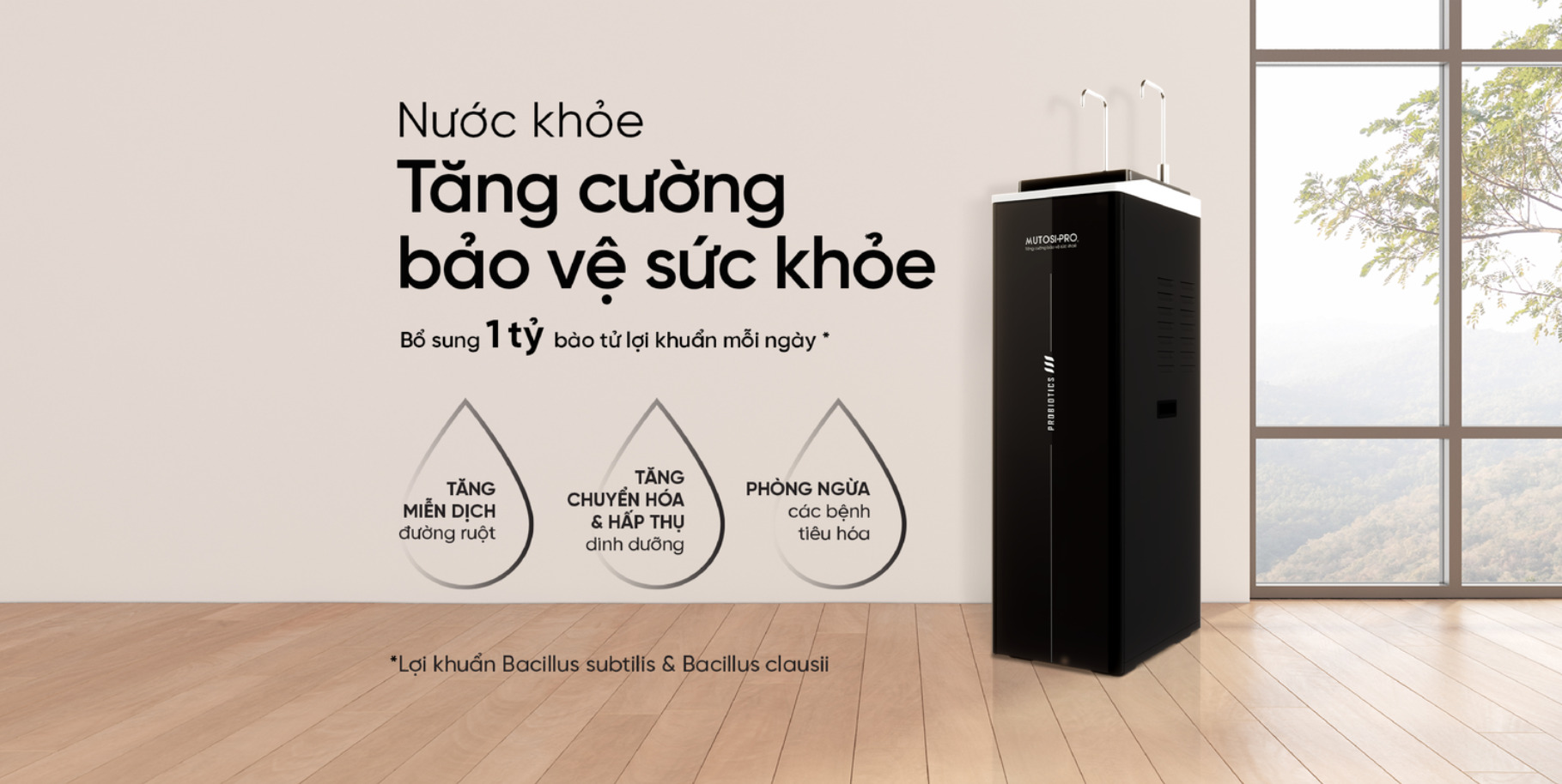 Máy lọc nước Hydrogen mang đến nhiều tác dụng nổi bật so với máy lọc RO