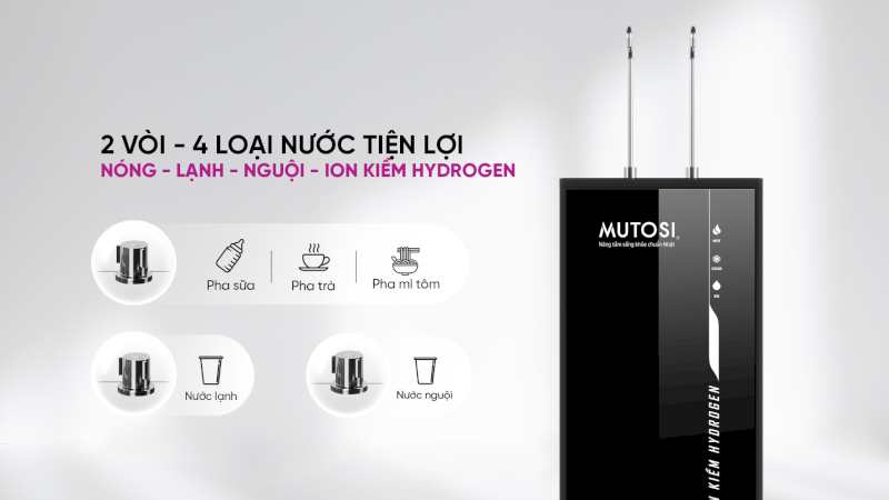 Máy lọc nước Ion Kiềm Hydrogen MP-S1021H