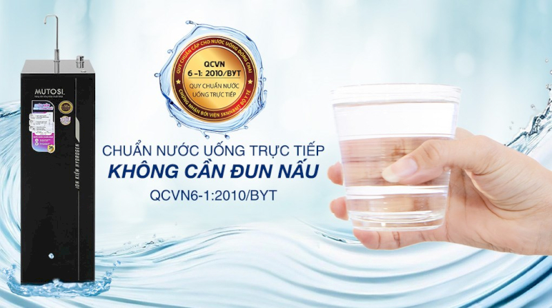 Máy lọc nước mang lại nguồn nước luôn tươi mới, an toàn cho sức khoẻ