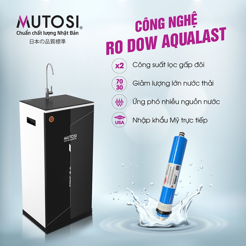 Máy lọc nước nước RO DOW Aqualast là lựa chọn đáng tin cậy của khách hàng nhiều năm qua