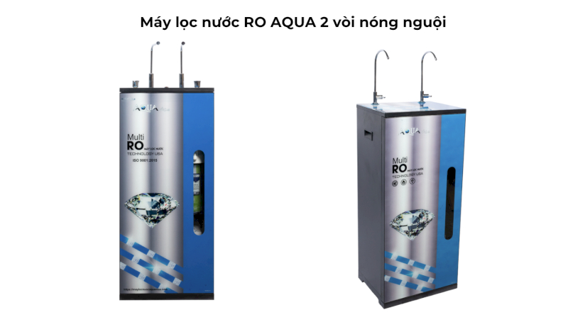 Máy lọc nước RO Aqua 2 vòi nóng nguội