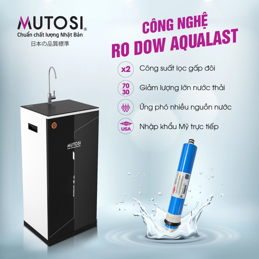 Máy lọc nước RO DOW Aqualast MP-790A