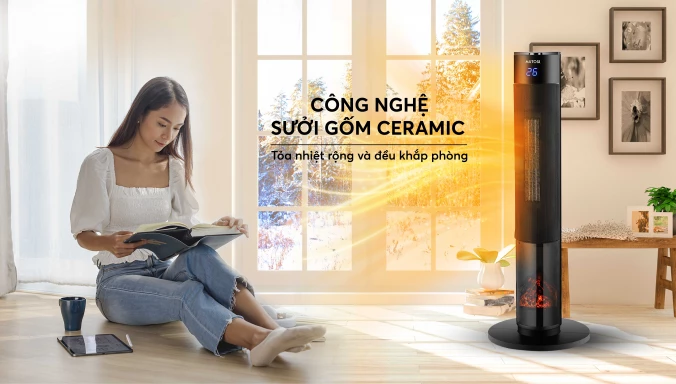 Công nghệ sưởi gốm ceramic không đốt cháy oxy