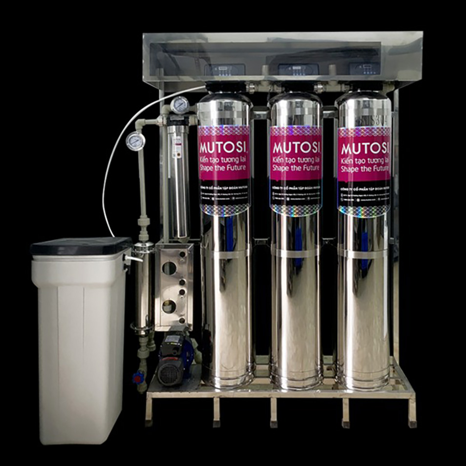 Mutosi MP-WH102U hệ thống có thể lọc được tất cả các nguồn nước đầu vào