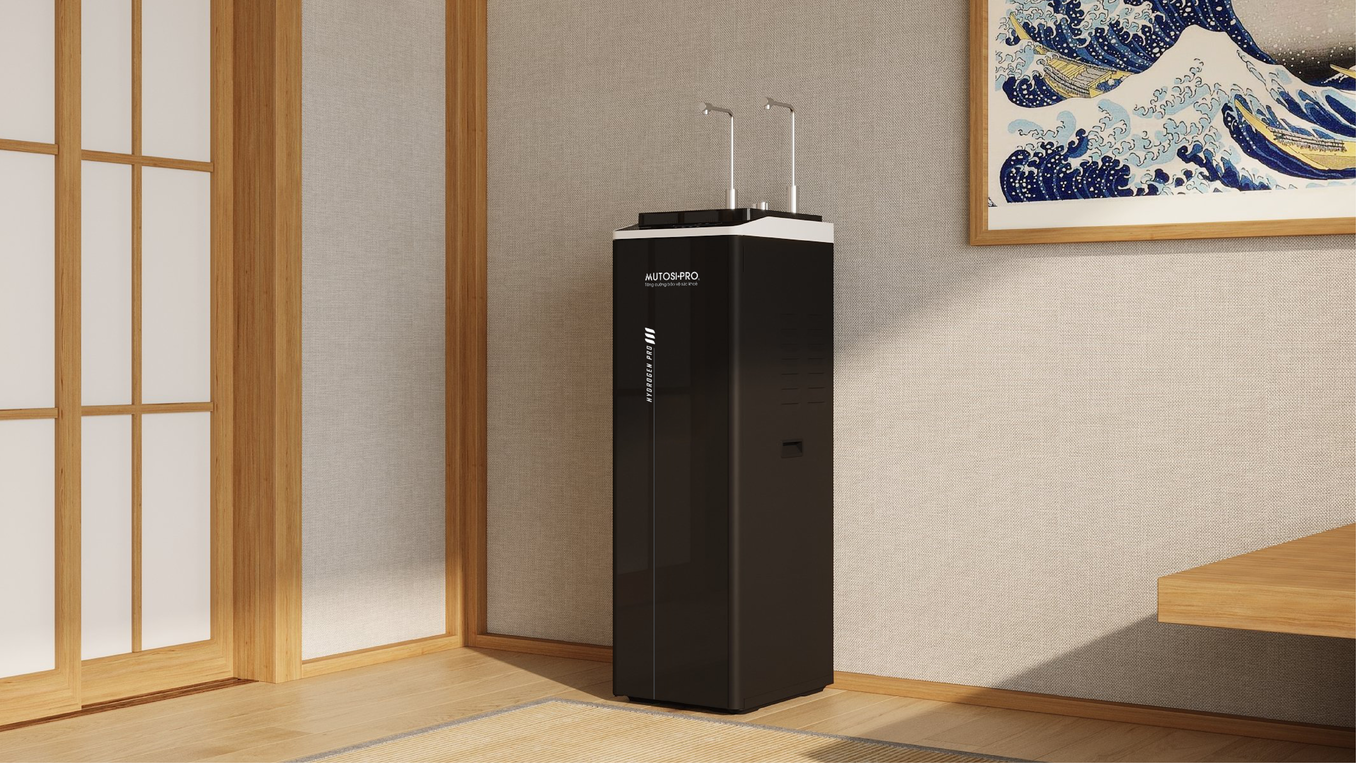 Mutosi Pro được thiết kế màu đen sang trọng, hiện đại mang lại cái nhìn tinh tế cho không gian