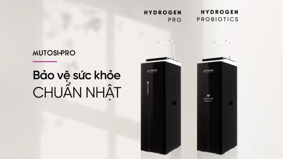 Mutosi Pro mới - Máy lọc nước cao cấp, chuyên biệt về bảo vệ và nâng cao sức khỏe