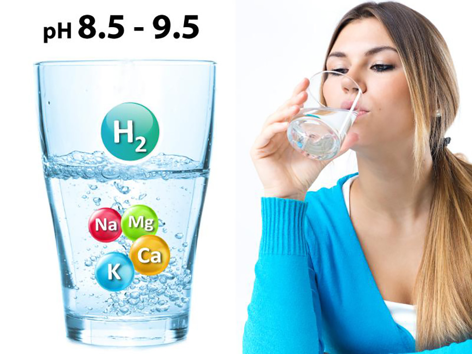 Nâng chỉ số pH là một trong số những tác dụng quan trọng của lõi chức năng Hydrogen
