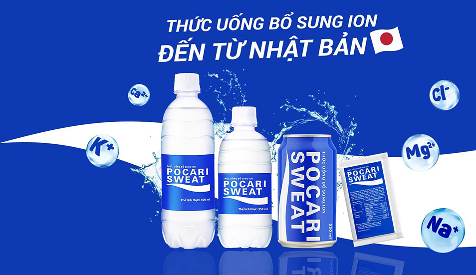Nước bổ sung ion Pocari Sweat