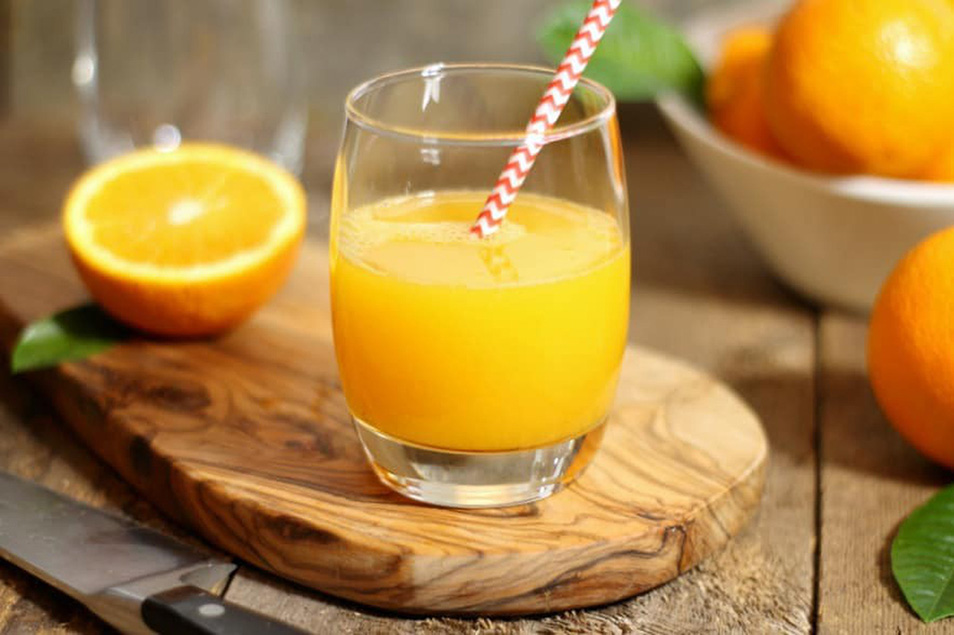 Nước ép cam chứa nhiều vitamin C 
