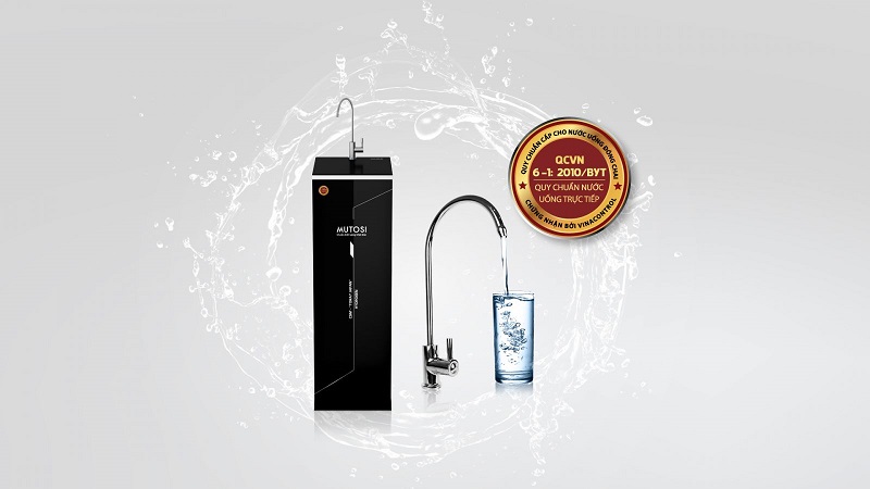 Mutosi 9 lõi MP-290S có thể cung cấp nước sạch an toàn, uống được trực tiếp từ vòi