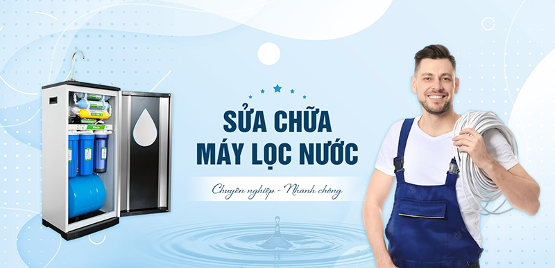 Tháo thiết bị máy lọc nước