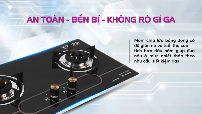 Mâm chia lửa làm bằng đồng bền bỉ